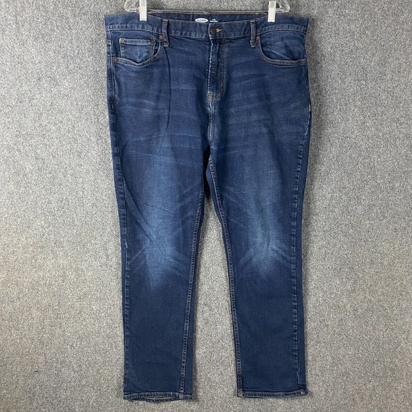 Old Navy‎ Jeans Men's 40x30 Slim Fit Denim Cotton Stretch Adults Zipper Fly - Picture 1 of 9